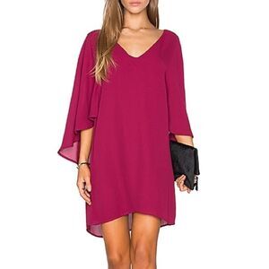 Revolve Cupcakes and Cashmere Suki Dress Red Velvet M